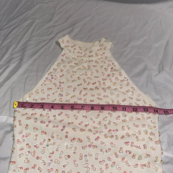 sequin tank top - Picture 3 of 5